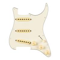 Fender フェンダー Pre-Wired Strat Pickguard Eric Johnson Signature Parchment 11 Hole PG 配線済みピックアップセット