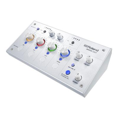 ROLAND BRIDGE CAST Ice White ゲーミングオーディオミキサー オーディオインターフェイス BRC-WH