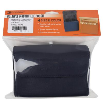 PROTEC プロテック A272NB ネイビーブルー トロンボーン用マウスピースケース 1〜4本収納可能