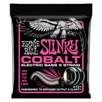 ERNIE BALL 2737 Bass 5 SUPER Slinky Cobalt 40-125 Gauge 5弦エレキベース弦 アーニーボール スーパーコバルトスリンキー 5弦