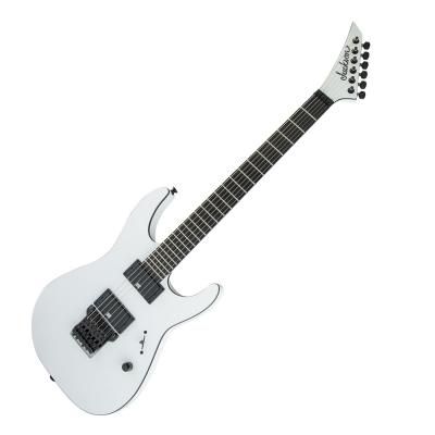 Jackson ジャクソン Pro Series Signature Mick Thomson Soloist SL2 Ebony Fingerboard Arctic White エレキギター 全体像