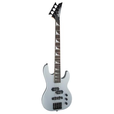 Jackson ジャクソン JS Series Concert Bass Minion JS1X Satin Silver シルバー エレキベース 本体画像