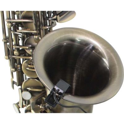 チューナーマイク Flanger FA-01M チューナー用 コンタクトマイク クリップマイク ミニプラグ 3.5mmプラグ仕様 使用例