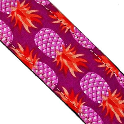 Perri’s ペリーズ FWS15-7128 1.5 PURPLE PINE パープル ウクレレストラップ 本体画像1