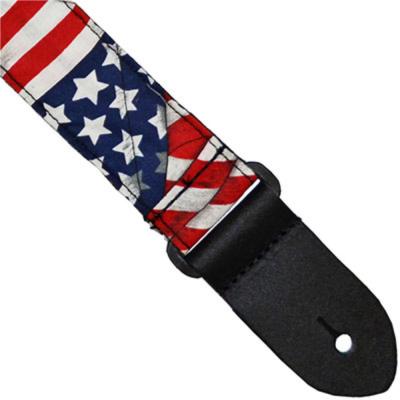 Perri’s ペリーズ FWS15-2160 1.5 STARS＆STRIPES 星条旗柄 ウクレレストラップ 本体画像2