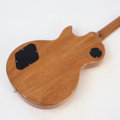 Gibson ギブソン Les Paul Standard 50s Figured Top Honey Amber エレキギター ボディバック画像