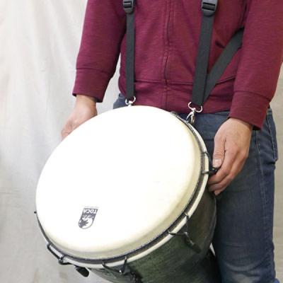 TOCA トカ TDS-B Toca Djembe Harness BLACK ジャンベ用ハーネス ジャンベ用ストラップ ブラック サブ画像2