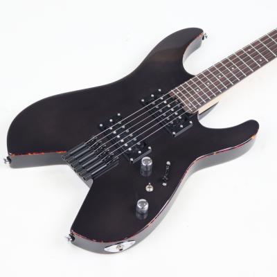 SCHECTER シェクター OL-NV-HL STBK ヘッドレス エレキギター ボディトップ画像