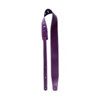 Perri’s ペリーズ SP25S-7288 2.5インチ PURPLE Baseball Leather Guitar Strap ギターストラップ