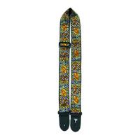 Perri’s ペリーズ TWS-7276 2インチ Multicolored Flower Pattern Jacquard Guitar Strap ギターストラップ