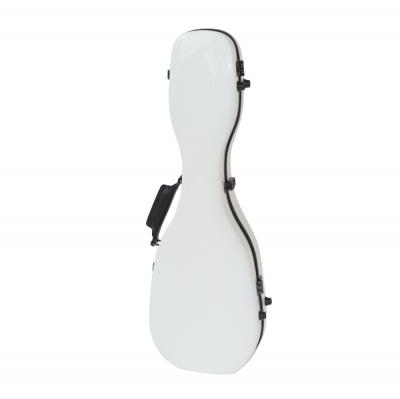 ウクレレケース アランフェス ARANJUEZ CAUK-16S メタリックホワイト 11 スタンダード ソプラノ ソプラノロングネック 両対応 グラスファイバー製