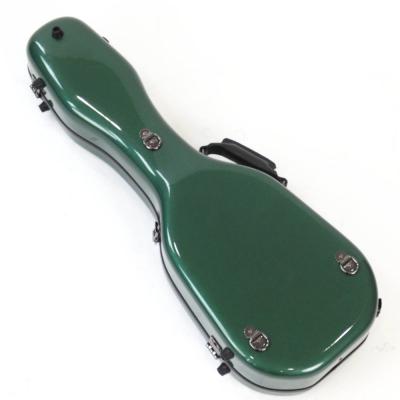 コンサートウクレレケース ARANJUEZ アランフェス CAUK-16C メタリックグリーン (ダークグリーン) 63A ウクレレケース コンサート用 カーボン製 裏面