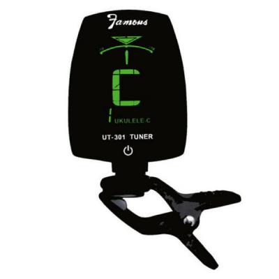 ソプラノウクレレ初心者セット フェイマス Famous FS-0 ケース チューナー 教則本付き ウクレレ 薄型で抱えやすいウクレレ チューナー画像