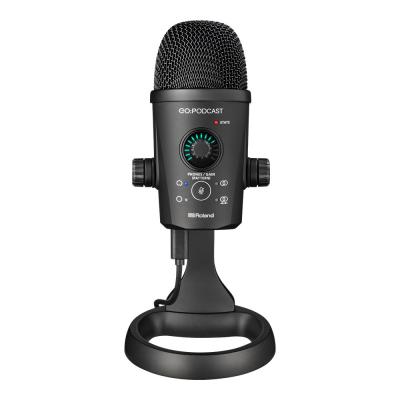 USBマイク ローランド Roland GO:PODCAST USB microphone for streamer 配信用マイク GOPODCAST スマホ対応 専用アプリでBGMや静止画/動画を利用可能