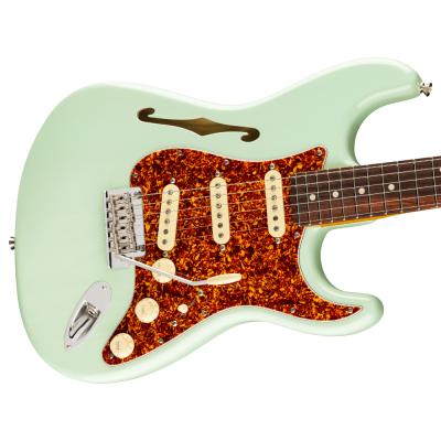 Fender フェンダー Limited Edition American Professional II Stratocaster Thinline Surf Green エレキギター ボディ画像1