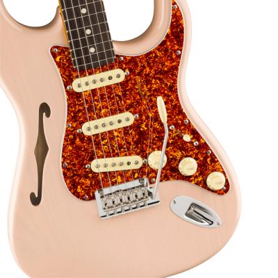 Fender フェンダー Limited Edition American Professional II Stratocaster Thinline Shell Pink ストラトキャスター エレキギター ボディ画像2