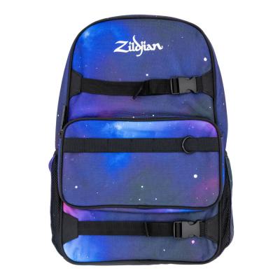 ZILDJIAN ジルジャン ZXBP00302 Student Bags Collection Backpack バックパック パープルギャラクシー スティックバッグ付き 正面画像
