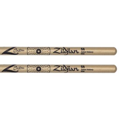 ZILDJIAN ジルジャン Z カスタム 5A Chroma Gold クロマブラック ナイロンチップ ドラムスティック デザイン詳細