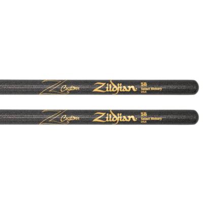ZILDJIAN ジルジャン Z カスタム 5B Chroma Black ウッドチップ ドラムスティック デザイン詳細
