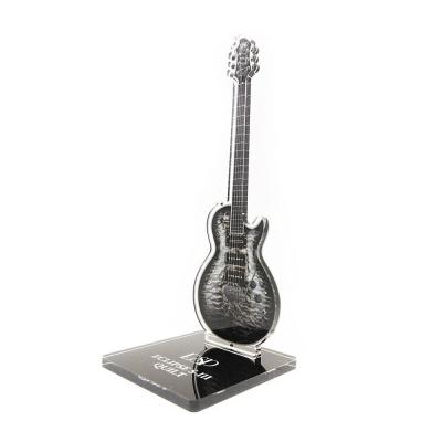 ESP イーエスピー AS-SGZ-08 アクリルスタンド ギターコレクション SUGIZO Vol.2 ESP ECLIPSE S-III QUILT 全体像