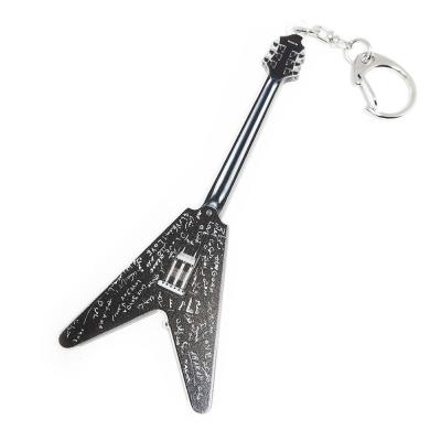 ESP イーエスピー AK-SGZ-07 アクリルキーホルダー ギターコレクション SUGIZO Vol.2 ESP ECLIPSE V-IX 背面