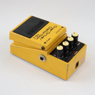 【中古】 オーバードライブ/ディストーション エフェクター BOSS OS-2 OverDrive/Distortion ギターエフェクター 側面画像