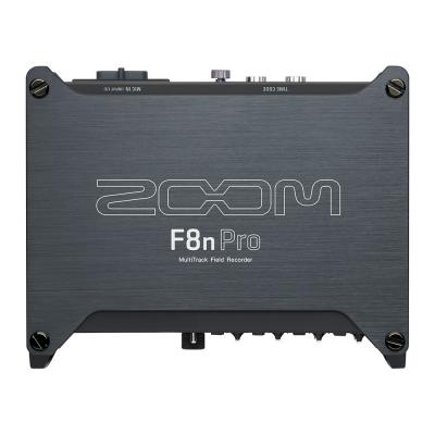 ZOOM ズーム F8n Pro マルチトラックフィールドレコーダー 上面