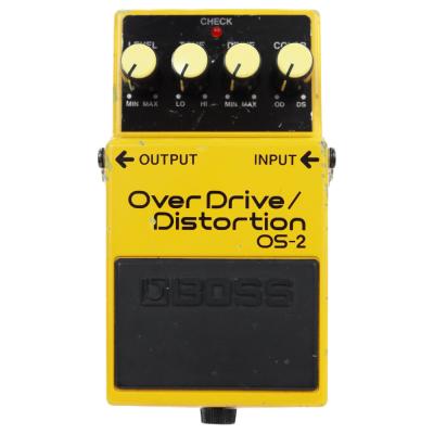 【中古】オーバードライブ ディストーション エフェクター BOSS OS-2 OverDrive Distortion ギターエフェクター