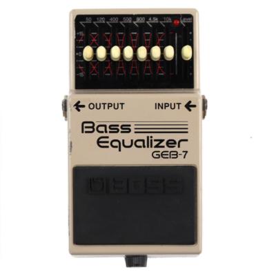 【中古】 イコライザー エフェクター BOSS GEB-7 Bass Equalizer ベースエフェクター