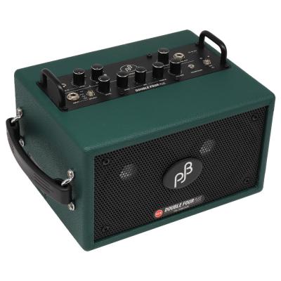 PHIL JONES BASS フィルジョーンズベース Double Four PLUS Forest Green 小型ベースアンプ コンボ USBモバイルバッテリー対応 本体画像 斜め 1