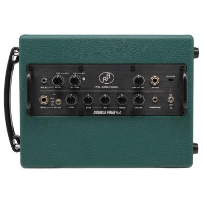 PHIL JONES BASS フィルジョーンズベース Double Four PLUS Forest Green 小型ベースアンプ コンボ USBモバイルバッテリー対応 バックパネル