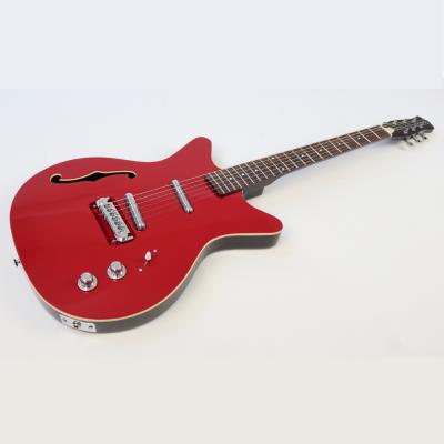 Danelectro ダンエレクトロ FIFTY NINER RED エレキギター 本体画像 横 