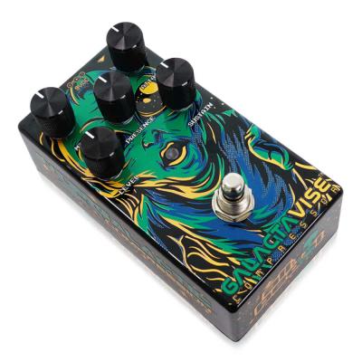 All-Pedal オールペダル Galactavise Compressor コンプレッサー ギターエフェクター 斜めアングル画像