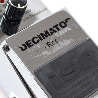 【中古】 ノイズリダクション エフェクター iSP Technologies DECIMATOR PEDAL ノイズゲート ギターエフェクター 汚れあり