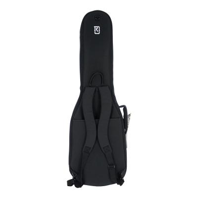 エレキギターケース REAL MISSION CoolVox E Black 黒 ブラック エレキ ギグバッグ リュック 背負うギターケース リアルミッション 背面