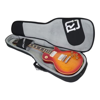 エレキギターケース REAL MISSION CoolVox E Black 黒 ブラック エレキ ギグバッグ リュック 背負うギターケース リアルミッション レスポール収納時