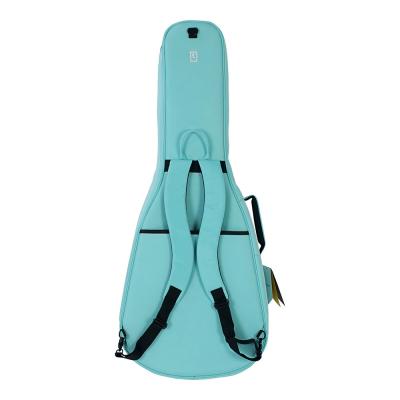 アコースティックギターケース REAL MISSION CoolVox D Aqua アクア 水色 アコギ ギグバッグ リュック 背負うギターケース リアルミッション 背面