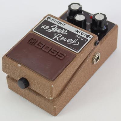 【中古】リバーブ エフェクター BOSS FRV-1 63 Fender Reverb ボス リヴァーブ エフェクター input側サイド