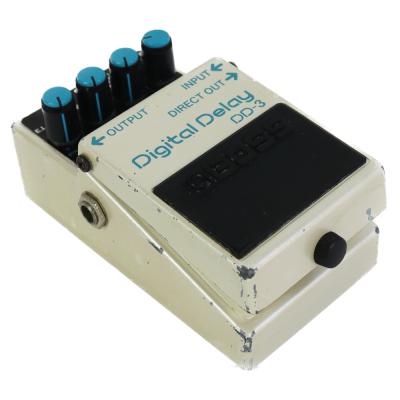 【中古】 デジタルディレイ エフェクター BOSS DD-3 Digtal Delay ギターエフェクター ディレイ 本体画像 斜め L