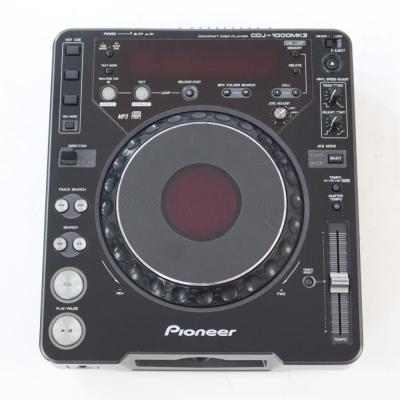 【中古】 DJ用 CDプレイヤー Pioneer DJ CDJ-1000 MK3 CDJプレイヤー パイオニアDJ 正面