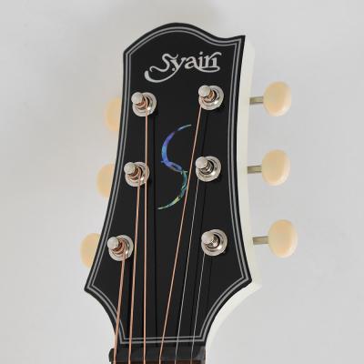 アコースティックギター Sヤイリ S.YAIRI YAJ-1200 SW スプルース単板トップ ヤイリ YAIRI アコギ ホワイト ヘッド画像