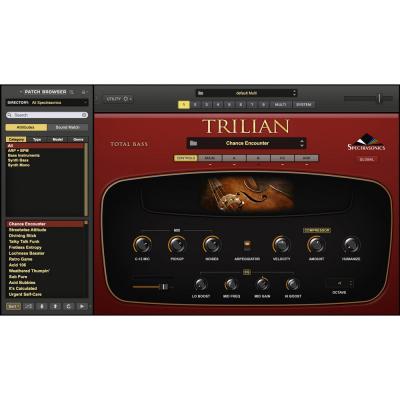 SPECTRASONICS スペクトラソニック Trilian ソフトウェア ベース音源 ソフトウェア音源 パッケージ サブ画像1
