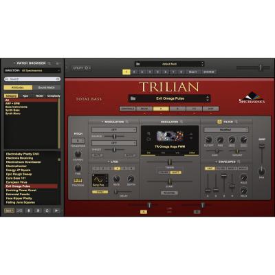 SPECTRASONICS スペクトラソニック Trilian ソフトウェア ベース音源 ソフトウェア音源 パッケージ サブ画像5