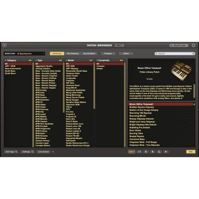 SPECTRASONICS スペクトラソニック Trilian ソフトウェア ベース音源 ソフトウェア音源 パッケージ サブ画像6