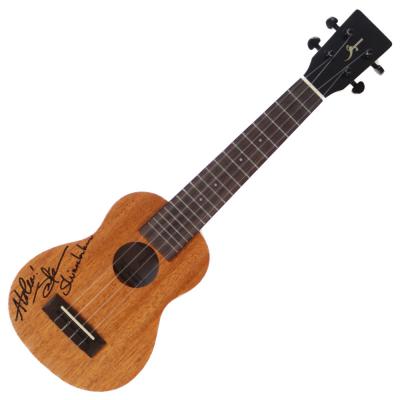 本人サイン入り Shima Ukulele Jake Shimabukuro Wideneck Soprano Ukulele With Tenor Range ソプラノウクレレ