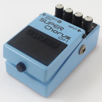 【中古】 スーパーコーラス エフェクター BOSS CH-1 Super Chorus ピンクラベル ギターエフェクター コーラス input側