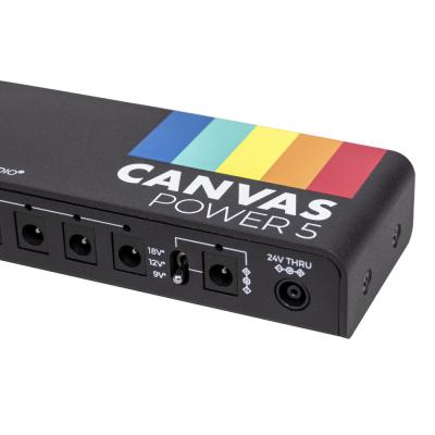 WALRUS AUDIO ウォルラスオーディオ WAL-CANV/PWR5 Canvas Power 5 パワーサプライ 専用電源アダプター付属 リンク側アップ画像