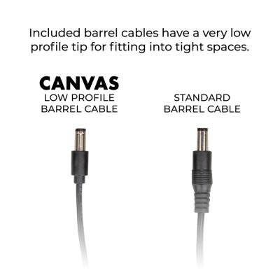 WALRUS AUDIO ウォルラスオーディオ WAL-CANV/PWR15 Canvas Power 15 パワーサプライ 専用電源アダプター付属 コネクタ画像