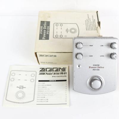 【中古】 オーバードライブ エフェクター ZOOM PD-01 Power Drive ギターエフェクター 本体、付属品