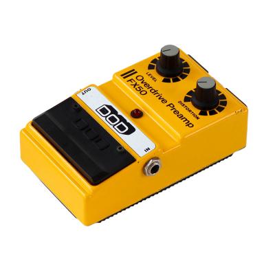 【中古】 オーバードライブ エフェクター DOD FX50 Overdrive Preamp オーバードライブプリアンプ ギター用エフェクター 全体